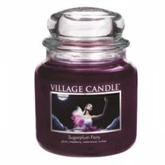 Свеча Village Candle Сахарная слива Премиум 455г (время горения до 105ч) Свеча Village Candle Сахарная слива Премиум 455г (время горения до 105ч)