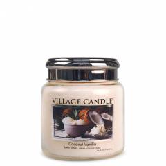 Свеча Village Candle Кокос и ваниль (время горения до 105ч) Свеча Village Candle Кокос и ваниль (время горения до 105ч)
