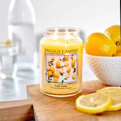 Свічка Village Candle Свіжий лимон 389г