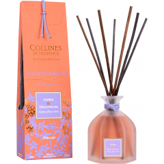Аромадиффузор Collines de Provence Амбра и Гелиотроп Duos Parfumé  (Дуэт),100мл