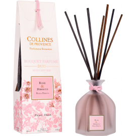 Аромадифузор Collines de Provence Троянда і Гібіскус Duos Parfumé, 100мл