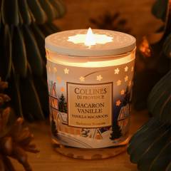 Свічка Collines de Provence Макарон з ваніллю Christmas 180г