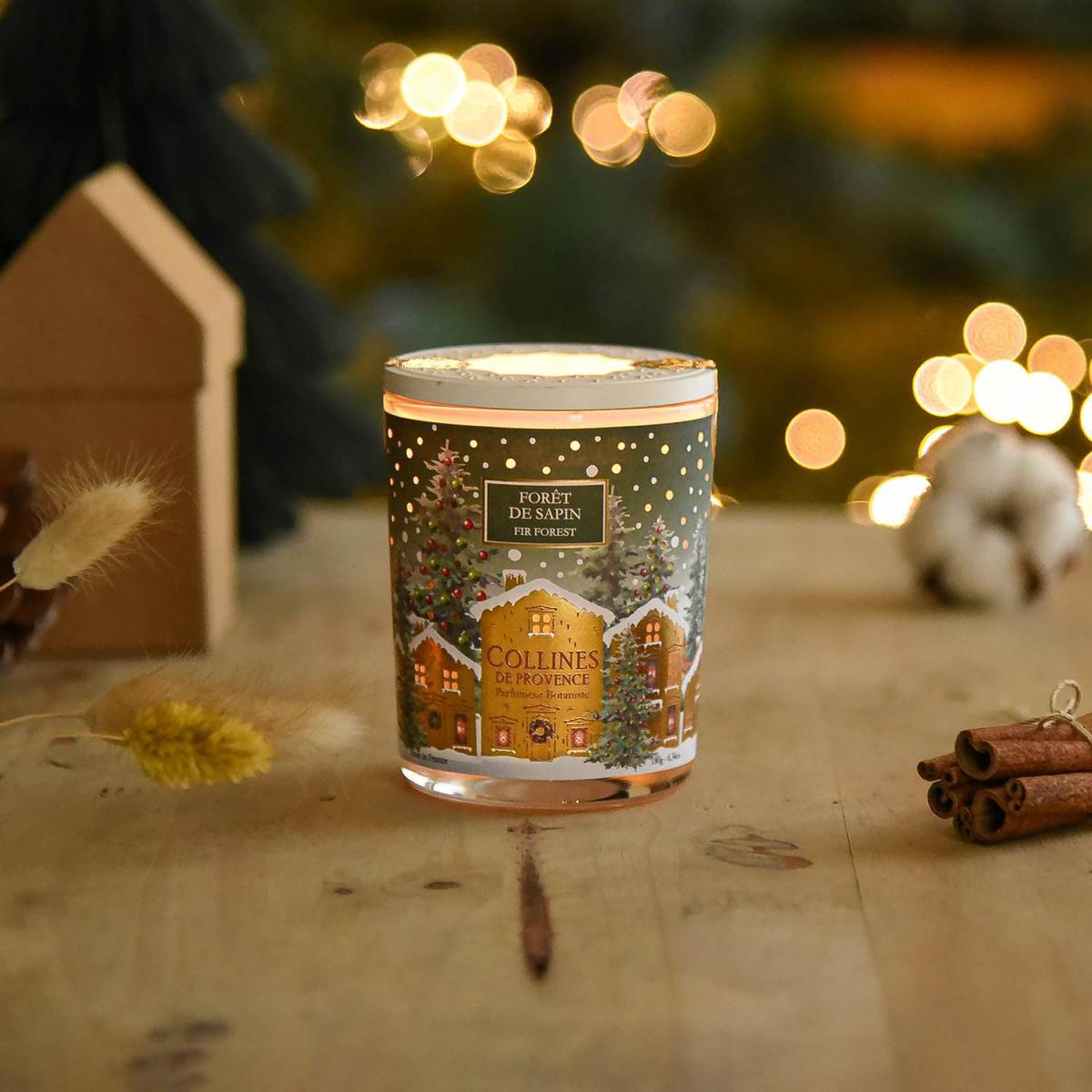 Свічка Collines de Provence Ялиновий ліс Christmas 180г