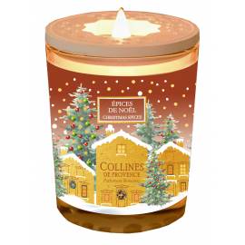 Свічка Collines de Provence Різдвяні прянощі Christmas 180г