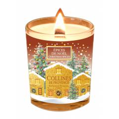 Свічка Collines de Provence Різдвяні прянощі Christmas 75г