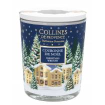 Свічка Collines de Provence Різдвяний вінок Christmas (Новорічна) 180г