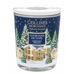 Свічка Collines de Provence Різдвяний вінок Christmas (Новорічна) 180г