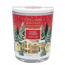 Свічка Collines de Provence Карамельна тростина Christmas (Новорічна) 180г