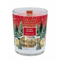 Свічка Collines de Provence Карамельна тростина Christmas (Новорічна) 75г