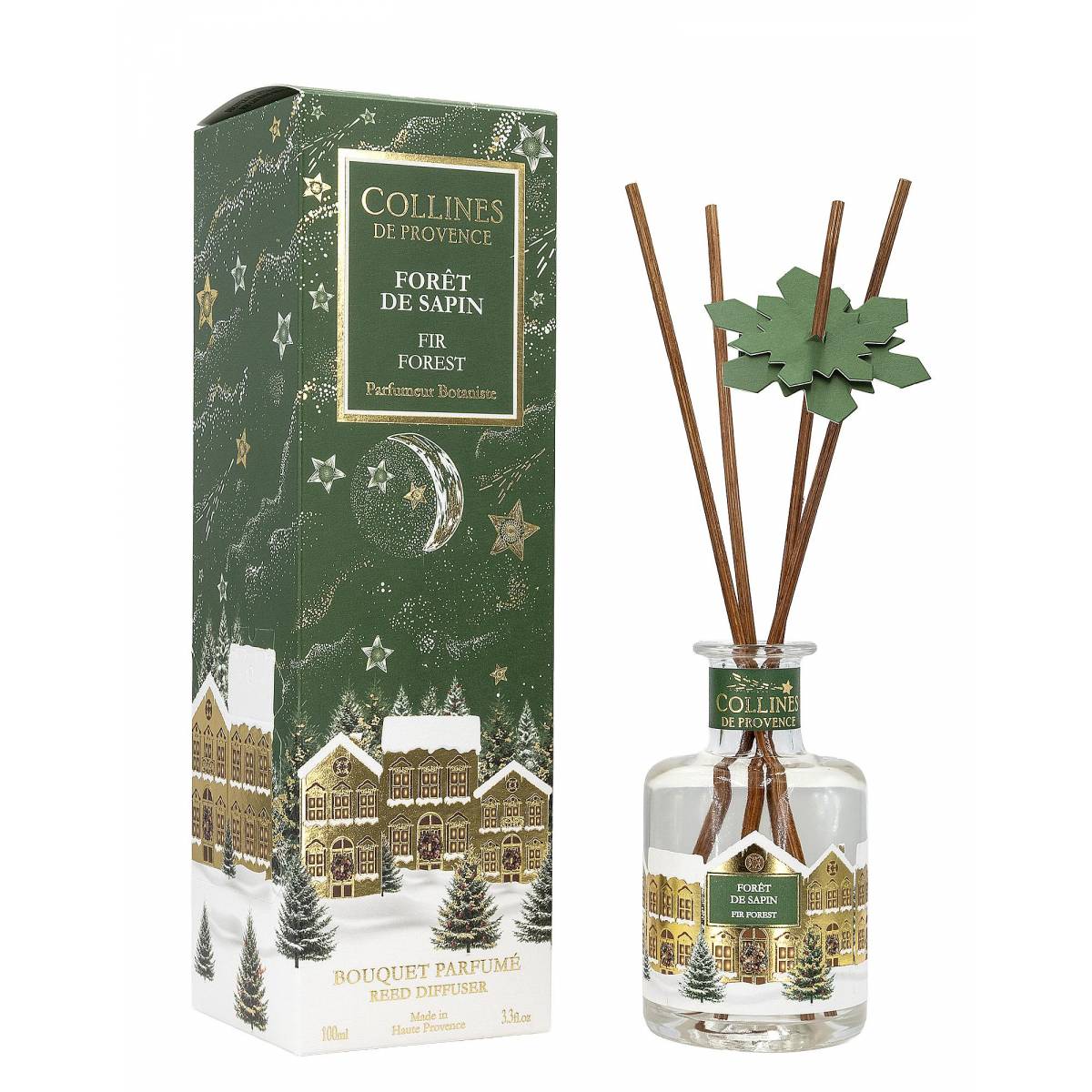 Аромадифузор Collines de Provence Ялиновий ліс Christmas (Новорічна) 100мл Аромадифузор Collines de Provence Ялиновий ліс Christmas (Новорічна) 100мл
