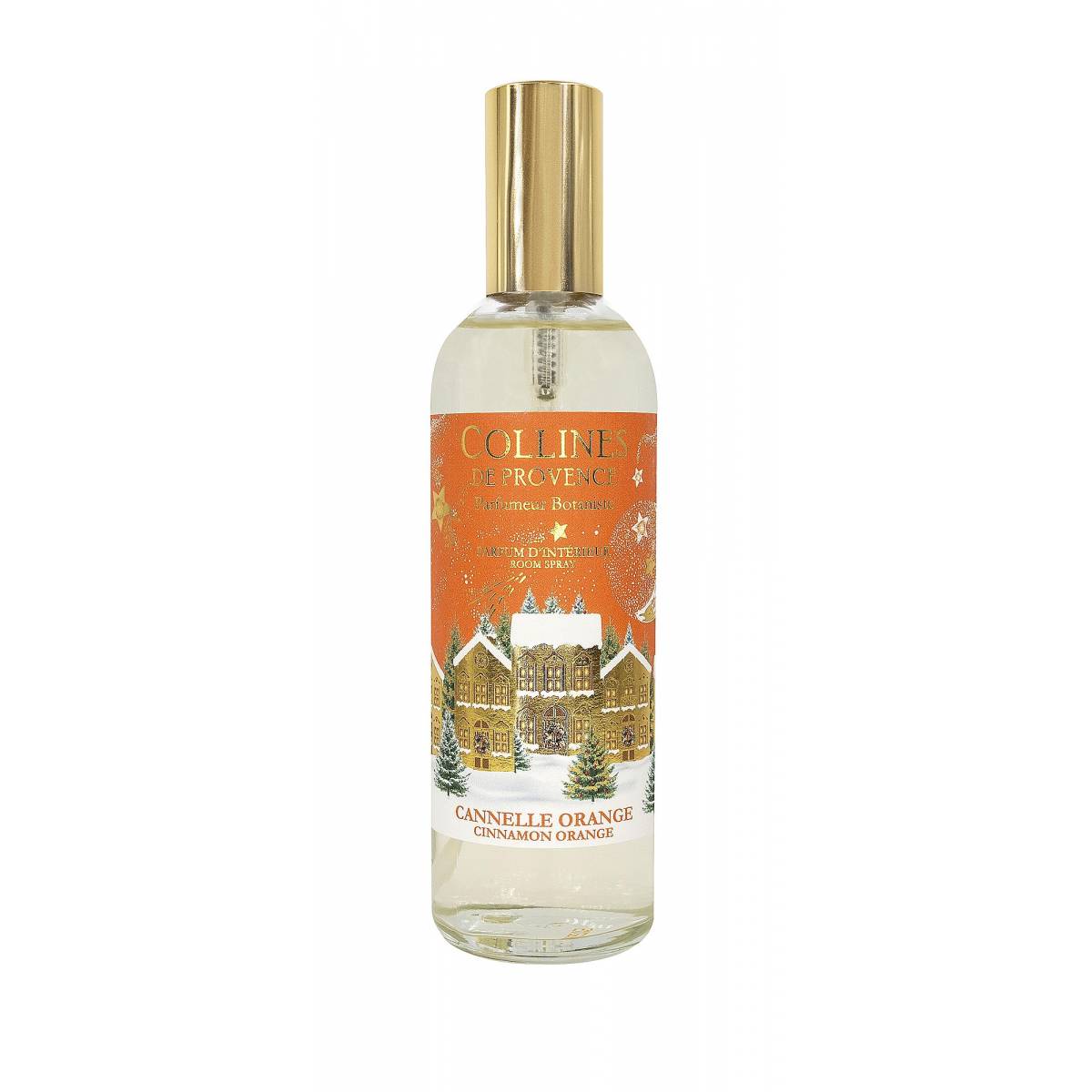 Спрей для кімнати Collines de Provence Апельсин-кориця Christmas (Новорічна) 100мл
