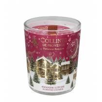 Свічка Collines de Provence Лічі-мигдаль Christmas (Новорічна) 75г