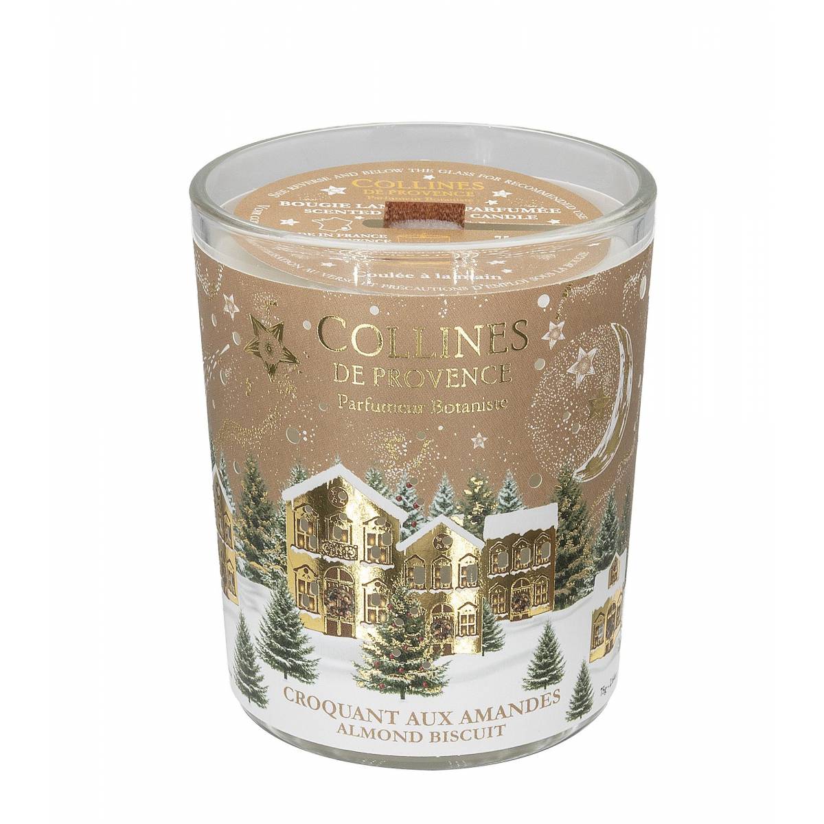 Свічка Collines de Provence Мигдальне печиво Christmas (Новорічна) 75г