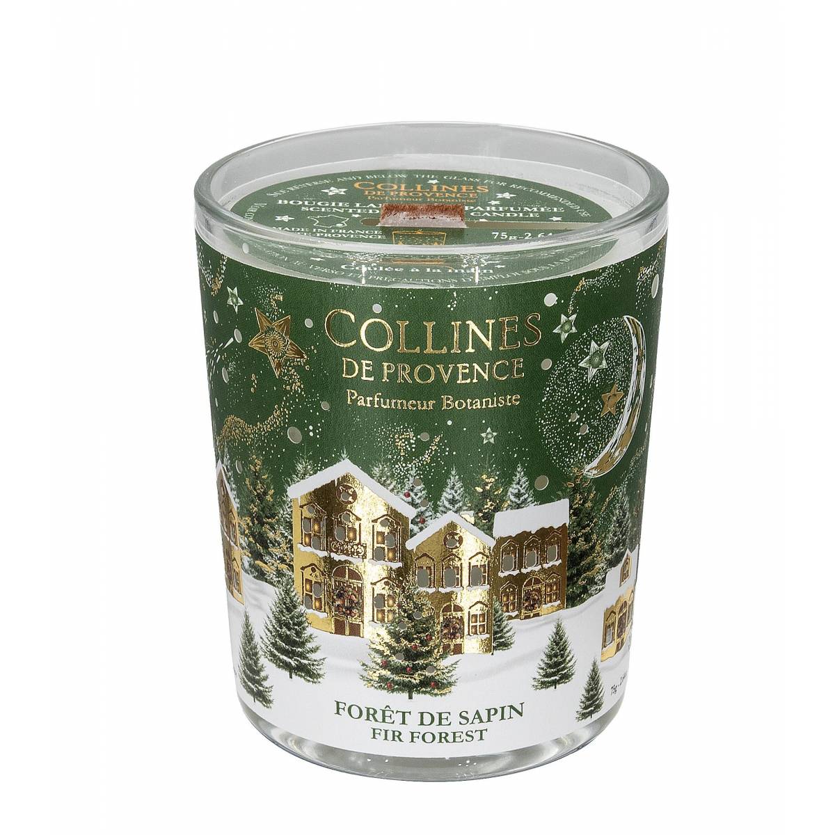 Свічка Collines de Provence Ялиновий ліс Christmas (Новорічна) 75г