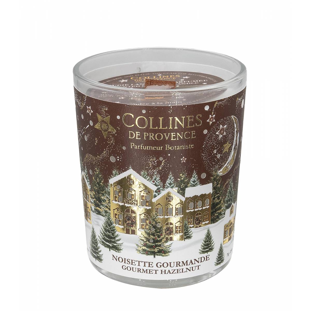Свічка Collines de Provence Вишуканий лісовий горіх Christmas (Новорічна) 75г