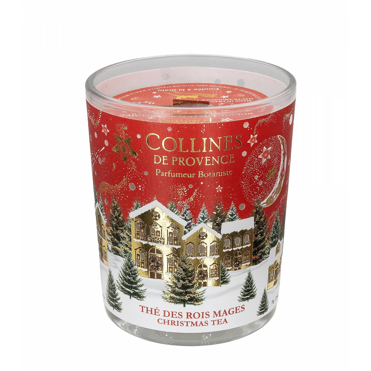 Свічка Collines de Provence Різдвяний чай Christmas (Новорічна) 75г