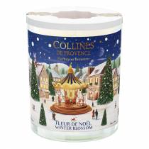 Свічка Collines de Provence Зимовий цвіт Christmas (Новорічна) 180г