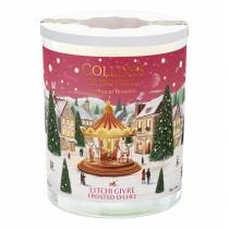 Свічка Collines de Provence Лічі в інеї Christmas (Новорічна) 180г