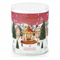 Свічка Collines de Provence Лічі в інеї Christmas (Новорічна) 75г