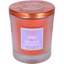 Свеча Collines de Provence Амбра и Гелиотроп Duos Parfumé (время горения 40 часов)