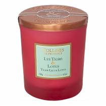 Свічка Collines de Provence Тигрова лілія та лотос 180г Свічка Collines de Provence Тигрова лілія та лотос 180г