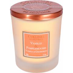 Свеча Collines de Provence Ваниль и Грейпфрут Duos Parfumé (время горения 40 часов)