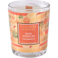 Свеча Collines de Provence Имбирный пряник Christmas (время горения 15 часов) Свеча Collines de Provence Имбирный пряник Christmas (время горения 15 часов)