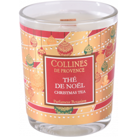 Свеча Collines de Provence Рождественский чай Christmas (время горения 20 часов)