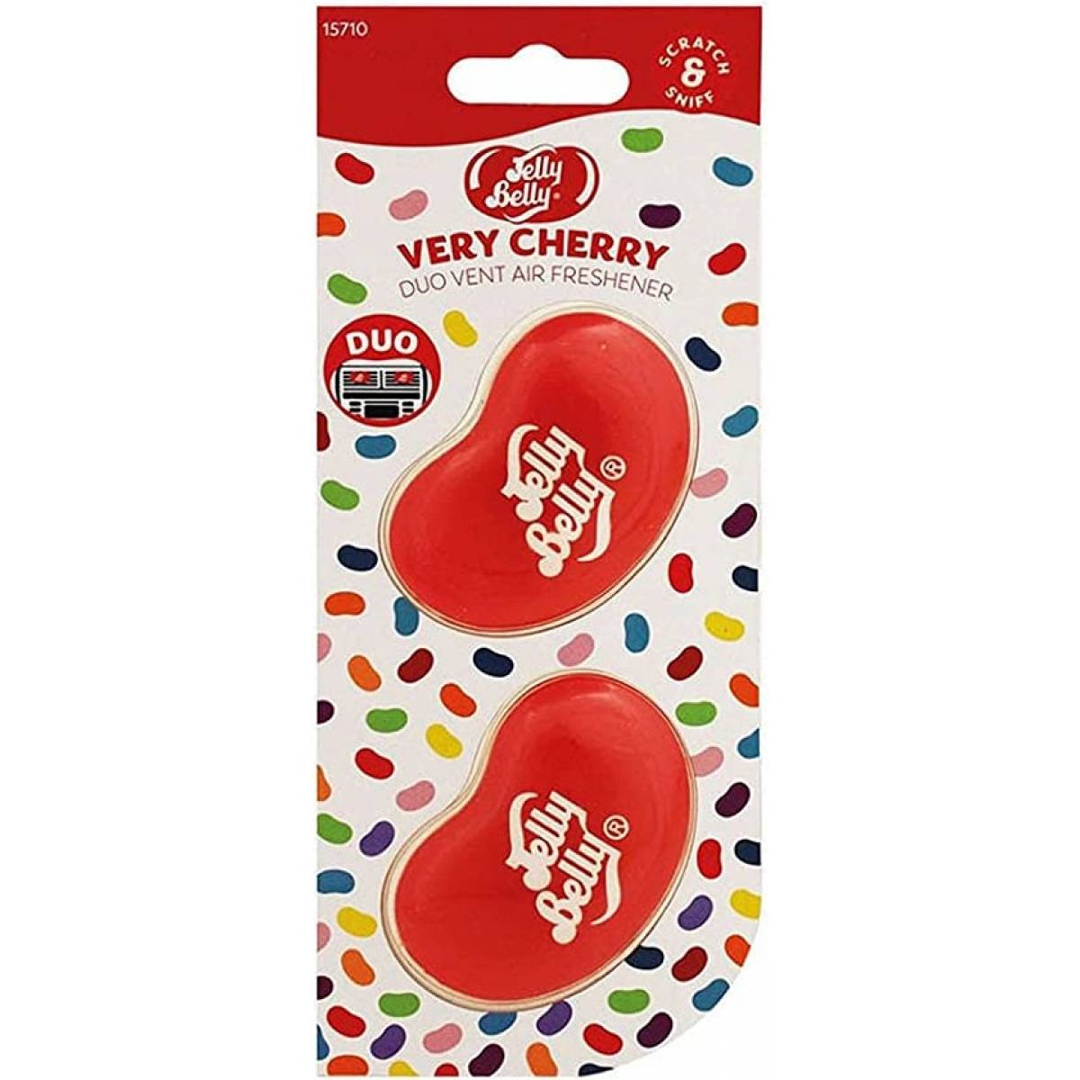 Ароматизатор для авто Супер вишня Jelly Belly 2х14г