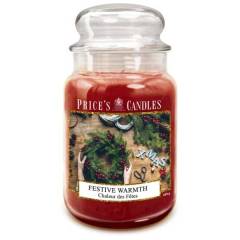 Свічка Price's Candles Святкове тепло 630г