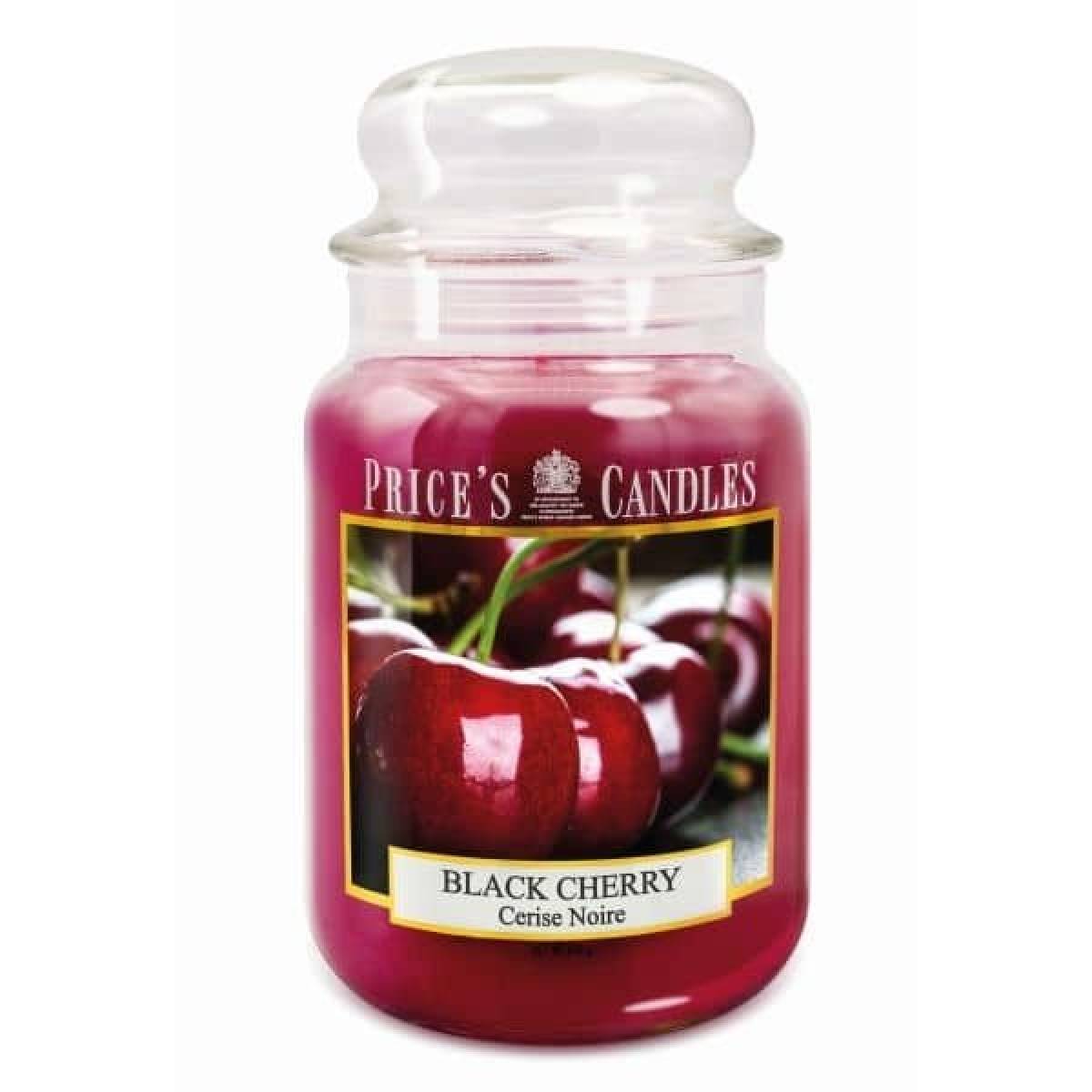 Свічка Price's Candles Чорна вишня 630г