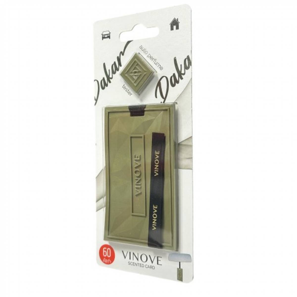 Ароматизована карта для авто Дакар (Dakar) Vinove