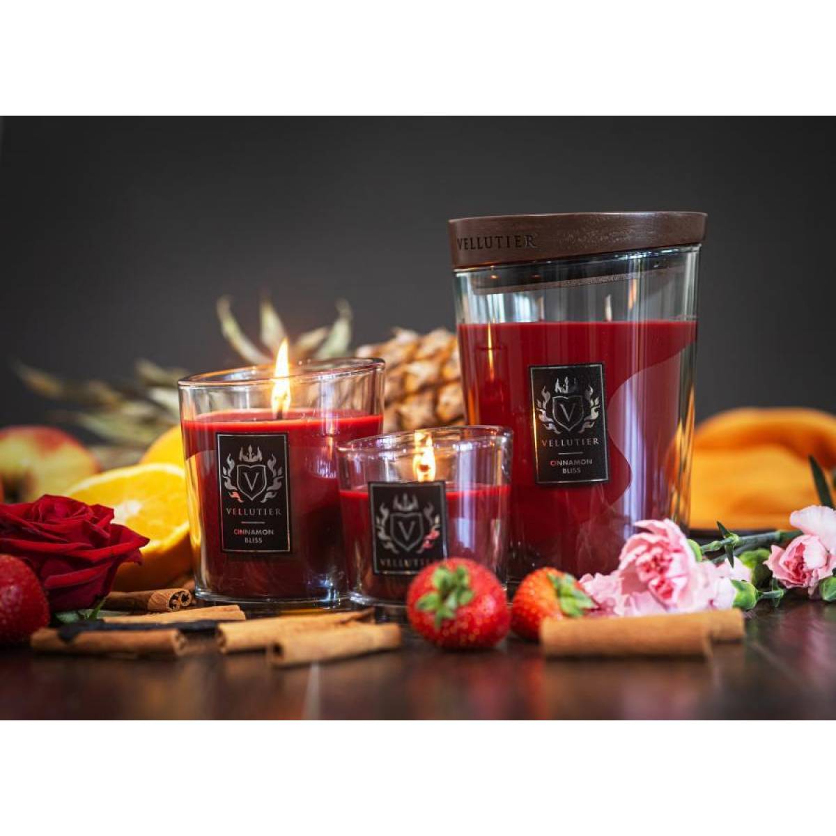 Свічка Vellutier Блаженство кориці 225г