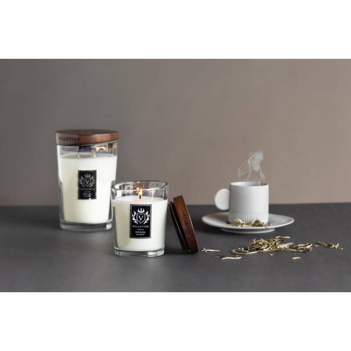 Свічка Vellutier Церемонія білого чаю 515г