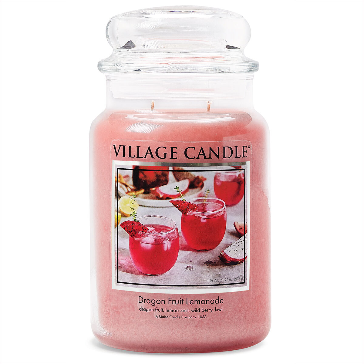 Свічка Village Candle Лимонад Пітахая 602г Свічка Village Candle Лимонад Пітахая 602г