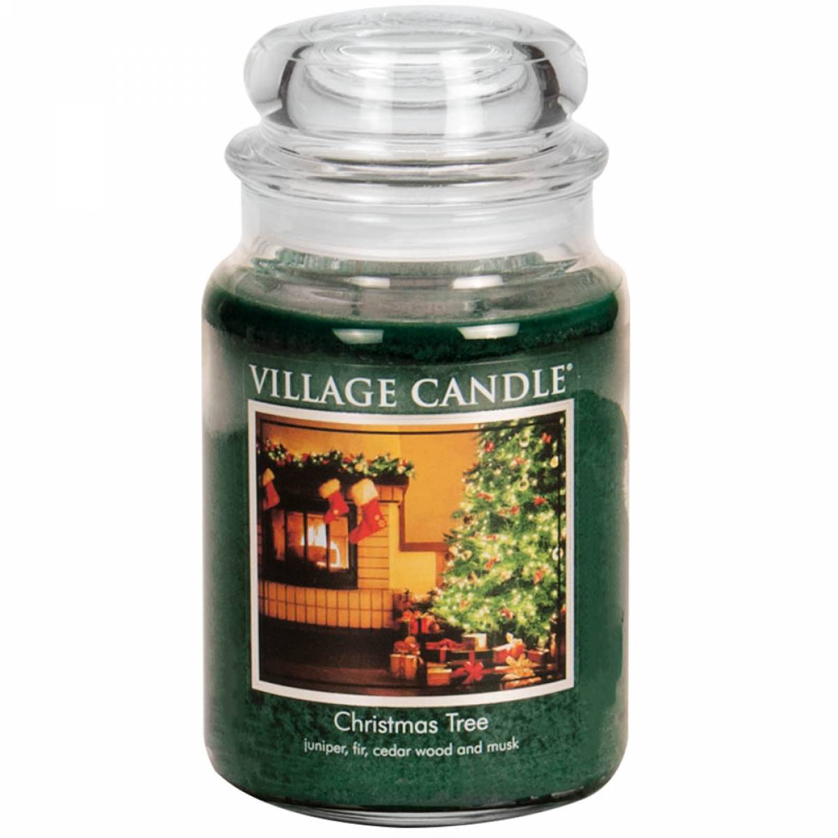Свічка Village Candle Різдвяна ялинка 602г Свічка Village Candle Різдвяна ялинка 602г