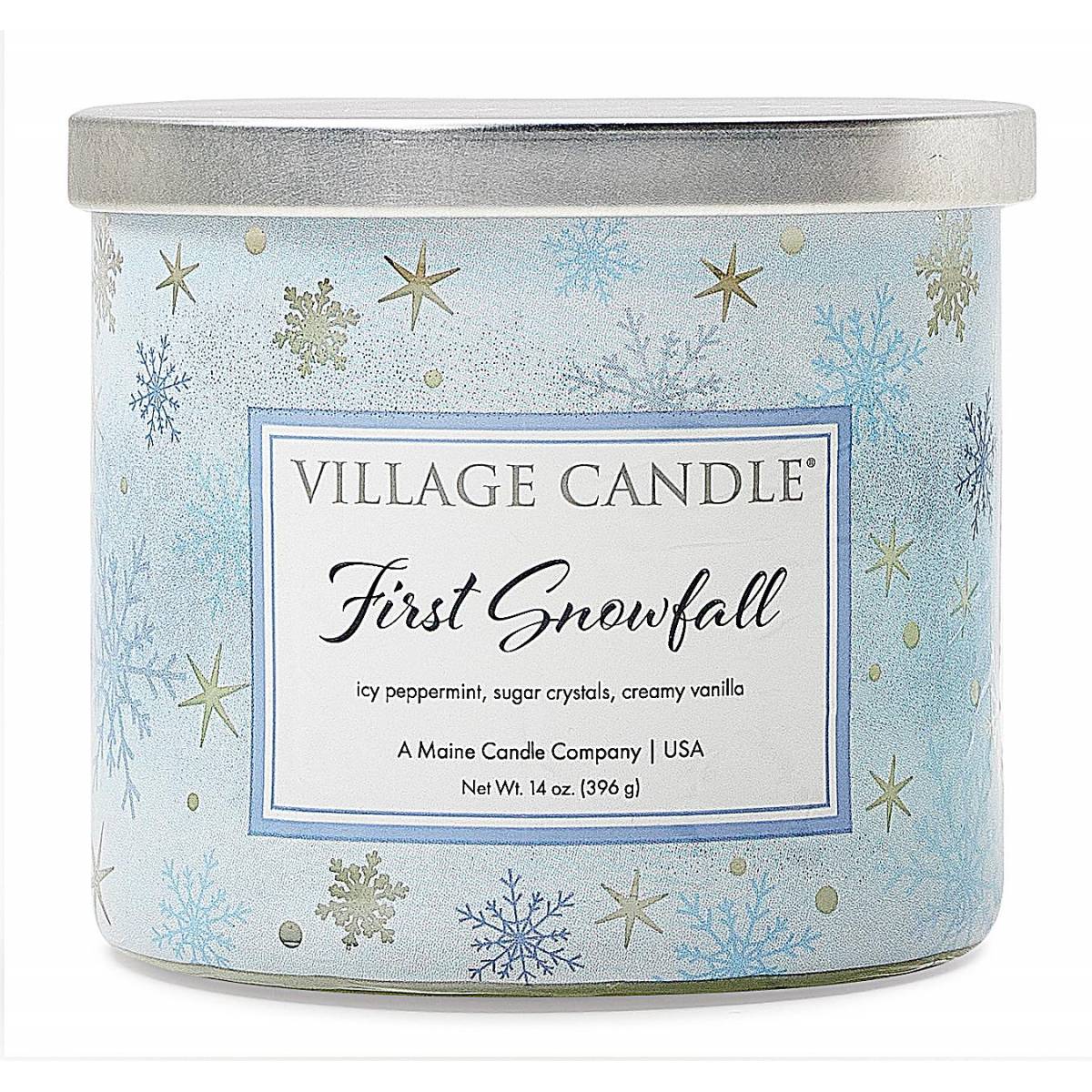 Свічка Village Candle Перший снігопад 396г чаша Свічка Village Candle Перший снігопад 396г чаша