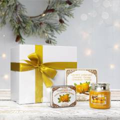 Подарочный набор Апельсин-Корица II Village Candle и Le Blanc
