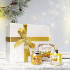 Подарочный набор Апельсин-Корица I Village Candle и Le Blanc
