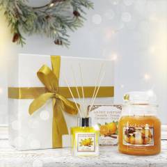 Подарочный набор Апельсин-Корица III Village Candle и Le Blanc
