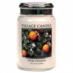 Свеча Village Candle Зимний Клементин (время горения до 170ч) Свеча Village Candle Зимний Клементин (время горения до 170ч)