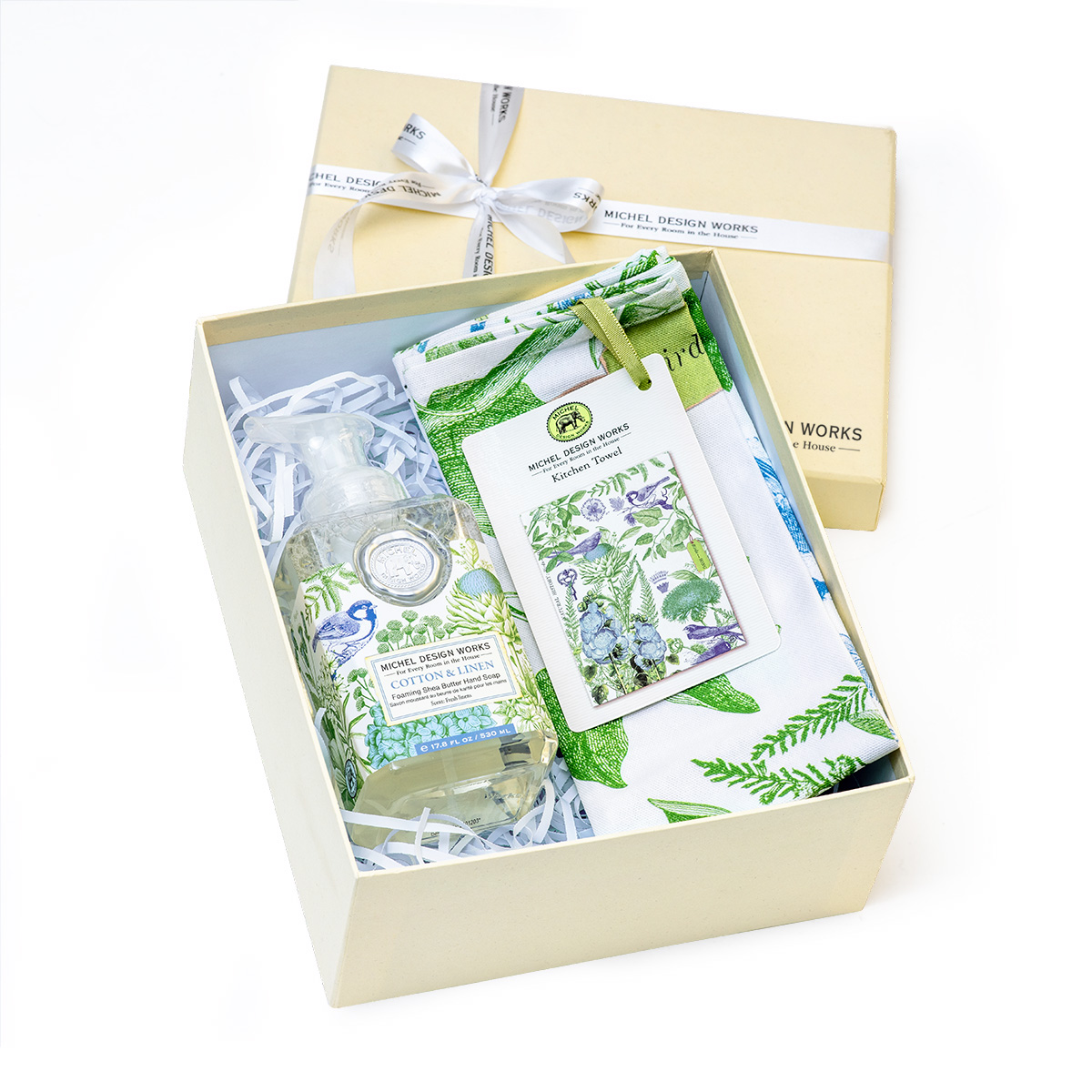 Подарунковий набір Бавовна та льон Подарунковий набір Бавовна та льон