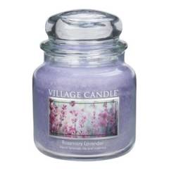 Свеча Village Candle Розмарин лаванда (время горения до 105ч) Свеча Village Candle Розмарин лаванда (время горения до 105ч)