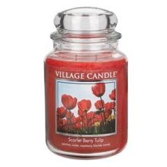 Свеча Village Candle Алые тюльпаны (время горения до 170ч) Свеча Village Candle Алые тюльпаны (время горения до 170ч)